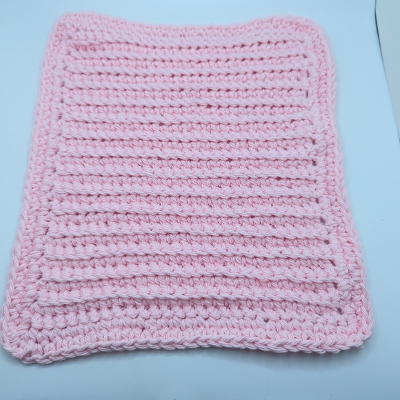 💞2/$20 HAND CRAFTED Crochetd All Purpose 100% Cottn Reusble Bath or Dish Cloths - Picture 2 of 10
